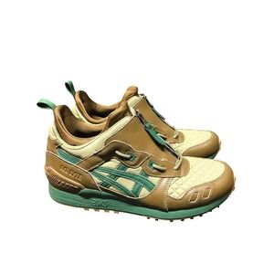 Asics Gel-Lyte MT G-TX Sneakers chestnut hunter green HL7Y1 Zippered Tongue 10